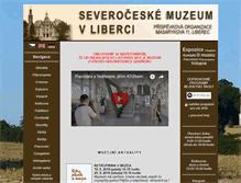 Tablet Screenshot of muzeumlb.cz
